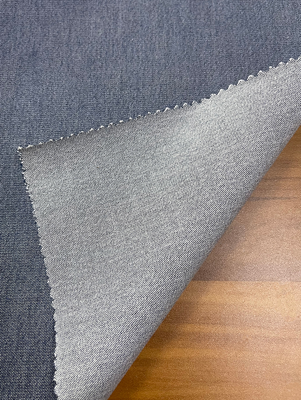 جین مانند بافته شده AH-47256/0010X28 56%C+41%R+3%SP سطح صاف، خطوط شفاف، احساس صاف دست جین مانند بافته شده AH-47256/0010X28 56%C+41%R+3%SP سطح صاف، خطوط شفاف، احساس صاف دست